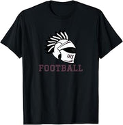 Curtis High School Warriors Football T-Shirt