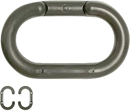 Mr. Chain Heavy Duty Master Link, Acetal Copolymer, 2", Silver, 10/Pk