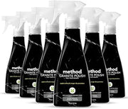 Method Granite Polish, Apple Orchard, Polishes and Shines Granite, Marble and Sealed Stone Surfaces, 14 oz Spray Bottles (Pack of 6)