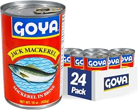 Goya Foods Jack Mackerel, 15-Ounce (Pack of 24)