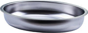 Winco Stainless Steel Water Pan Oval