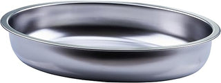 Winco Stainless Steel Water Pan Oval