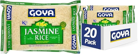 Goya Organic Thai Jasmine Rice, Fat Free, Sodium Free, Vegan, Kosher Friendly, 32 Ounce(Pack of 20)