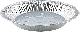 Handi-Foil 8" Extra-Deep Aluminum Foil Pie Pan -Disposable Tin Plates (Pack of 50)