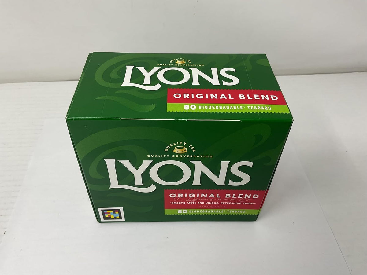 Tea Bags Original, 80-Bag (12 Pack) by Lyons – Pack of 12