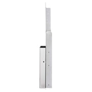Recessed Trash Receptacle for 16" Cavities by GP PRO (Georgia-Pacific) – 17.2" L x 7.75" W x 56" H, 12.0 gallons, Stainless Steel, Model 59491