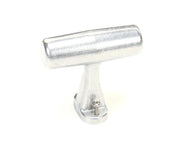 Handle,Chopper, W/Screws - Genuine OEM Replacement Part by Nemco – Metal, Silver, Model 55446-WS