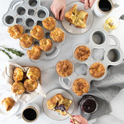 Grand Popover Pan by Nordic Ware – Grand, 1.0 liters, Aluminum, Graphite, Model 51748
