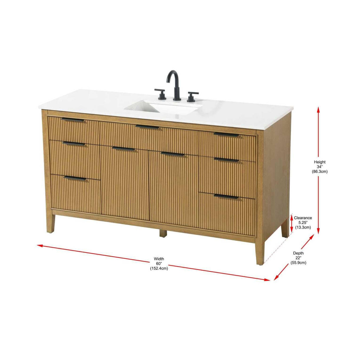 Elegant Kitchen and Bath Teak / unspecified / 1 Bathroom Vanities
