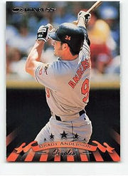 Baseball Trading Card MLB 1998 Donruss #19 Brady Anderson NM Near Mint Orioles