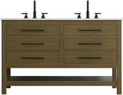 Karson Bathroom Vanity Chestnut Brown