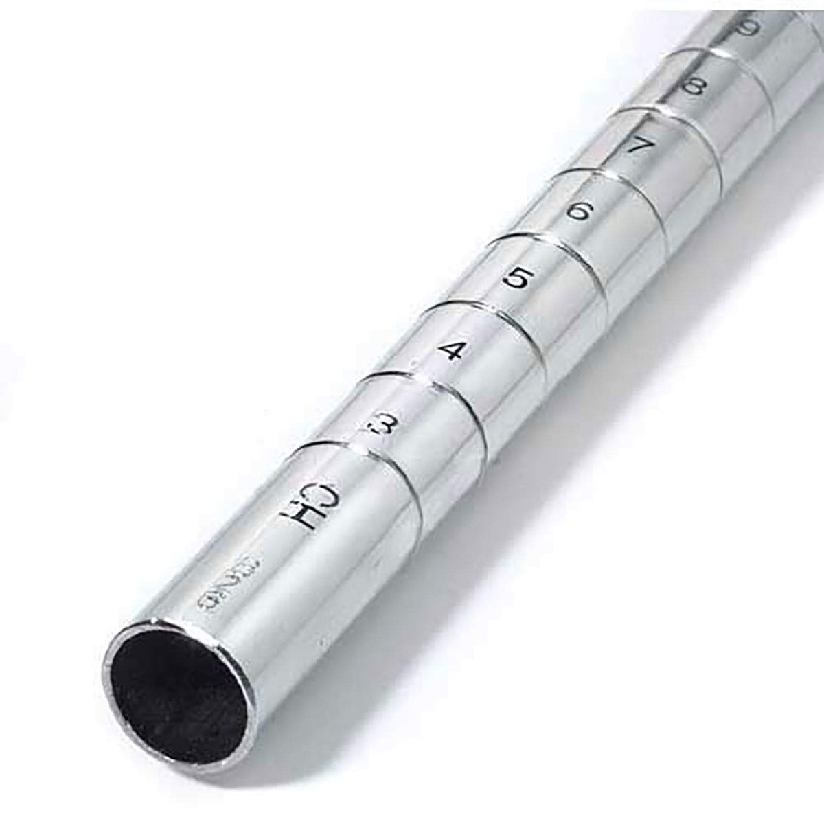 80"H Nexelate Post by Global Industrial – 4, Plastic, Silver Epoxy, Model 711266