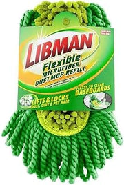 Libman 1025585 Dust Microfiber Dust Mop Refill, Green