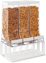 Cal-Mil 4108-15 Monterey Cereal Dispenser, (3) 9.8L Capacity Bins, 17-1/4"W x 10-1/2"D x 23-1/2"H