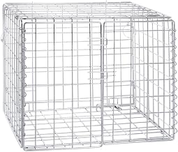 HUBERT Lockable Security Cage Chrome Wire - 18" L x 24" W x 15" H