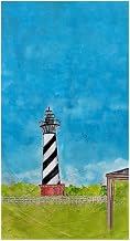 Interiors Hatteras Lighthouse, NC Beach Towel