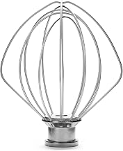 Wire Whip for Tilt-Head Stand Mixer by KitchenAid – 4.5-5 Qt, 4.5 quarts, Aluminum, Stainless Steel, Model K45WW