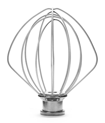 Wire Whip for Tilt-Head Stand Mixer by KitchenAid – 4.5-5 Qt, 4.5 quarts, Aluminum, Stainless Steel, Model K45WW