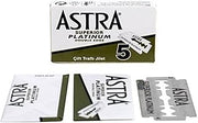 Astra Superior Platinum Double Edge Razor Blades - 20 Ct