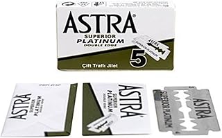 Astra Superior Platinum Double Edge Razor Blades - 20 Ct