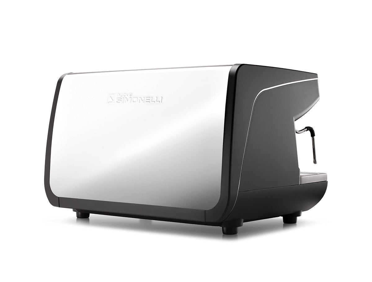 Appia Semi-Auto 2 Group Espresso Machine Mappia5Sem02Nd by Nuova Simonelli – 31 inches x 22 inches x 21 inches, 11 liters, Stainless Steel, BLACK, Model MAPPI13SEM02ND0002