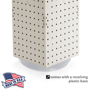 Azar Displays Pegboard Only / White / Small Display Racks