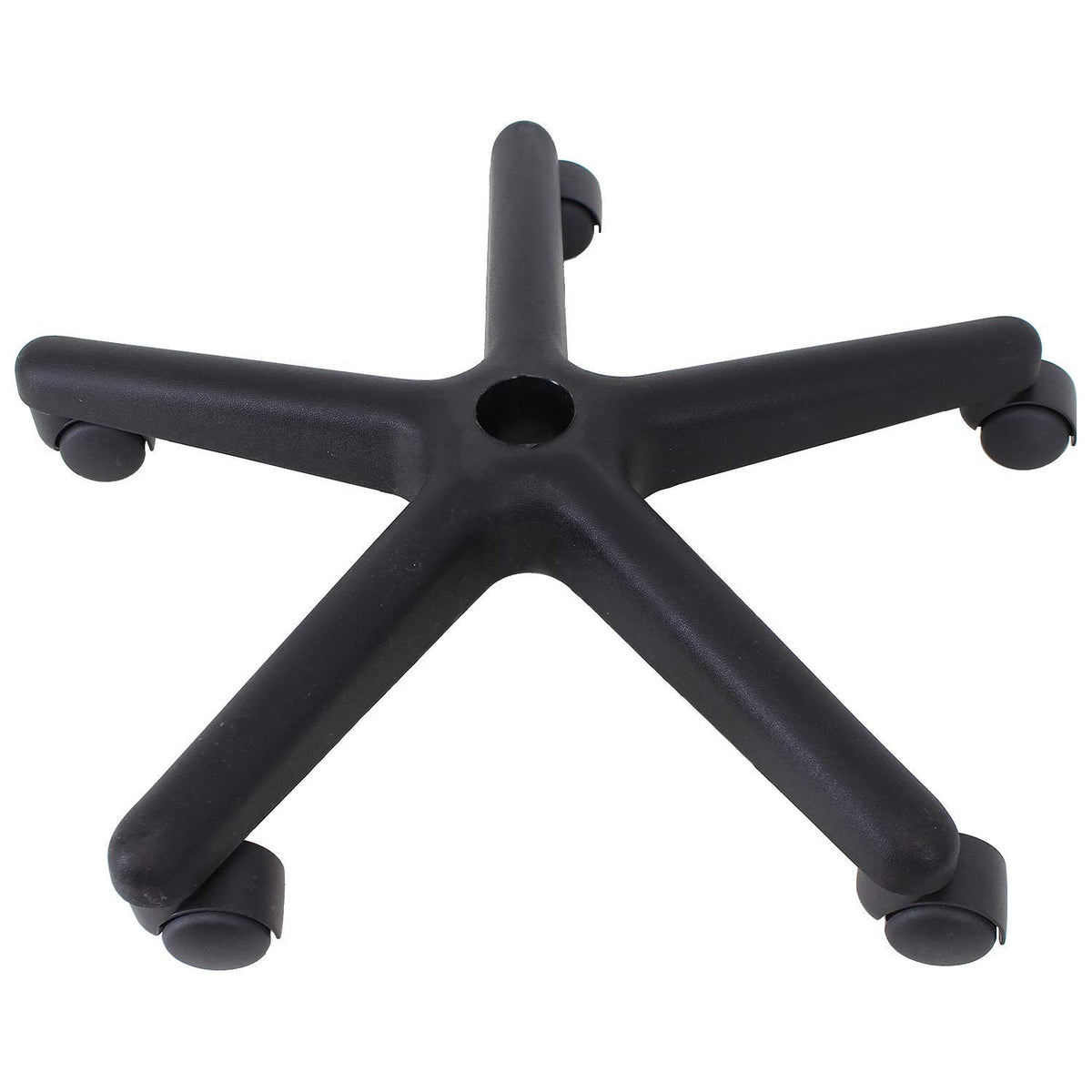 Deluxe Chrome & Firm Polyurethane Foam Chair 5" of Height Adjustment (16"-21" Seat Ht). 450 lb Capacity. for Automotive by BenchPro – Model LNSU-N