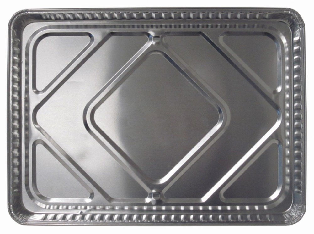 Disposable Aluminum Sheet Cake Pan by Durable Packaging – 16.0 inches, Aluminum, Silver, Pack of 100, Model 7300-55