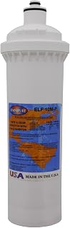 Omnipure ELF 10M-P ELF-Series 4 x 12.5 10 Micron Carbon Block ELF Filter with Phosphate