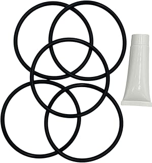 O-Ring Depot 5 Pack +Silicone Grease Compatible for Everpure DEV3093-50 EV3093-50