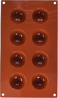 Silikomart Mould Half-Sphere, Orange, 50mm