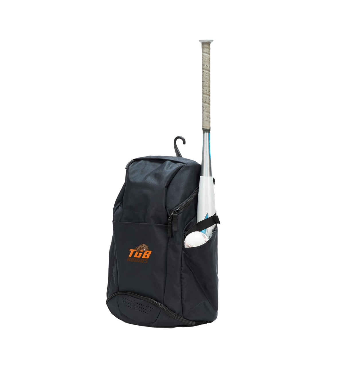 Trevor Browne Bruins Sport Backpack by Trevor Browne High School, Phoenix, AZ 85033 – One Size Fits Most, Polyester PVC, Black