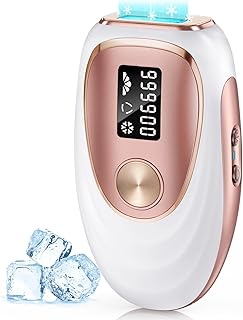 Laser Hair Removal for Women & Men, At-Home IPL Device with Ice Cooling