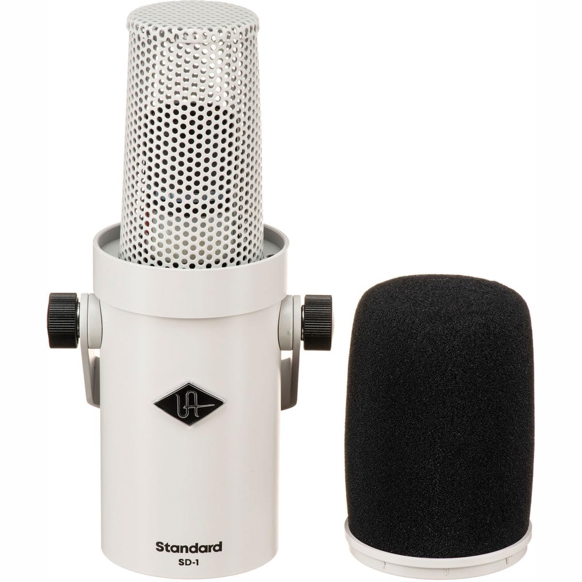 SD-1 Standard Dynamic Microphone by Universal Audio – 5.60, Stainless Steel, White, Model MIC-UASD-1