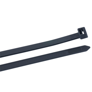 nVent 24 in. Heavy-Duty Cable Ties by Gardner Bender – 50 Pack, Nylon, Uv Black, Model 46-424UVB