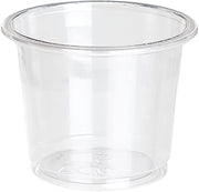 ECO PRODUCTS Compostable Clear PLA Plastic 1oz Small Portion Cups, Case of 5000, Round Cold Food Containers, Renewable Plant-Based, Lid Sold Separately, Disposable, ASTM Compliant, BPI-Certified