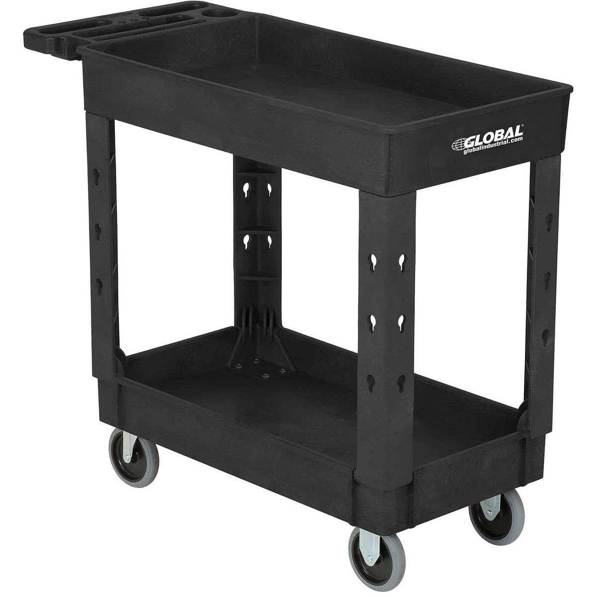 Global Industrial Black / Industrial / 1 Utility Carts