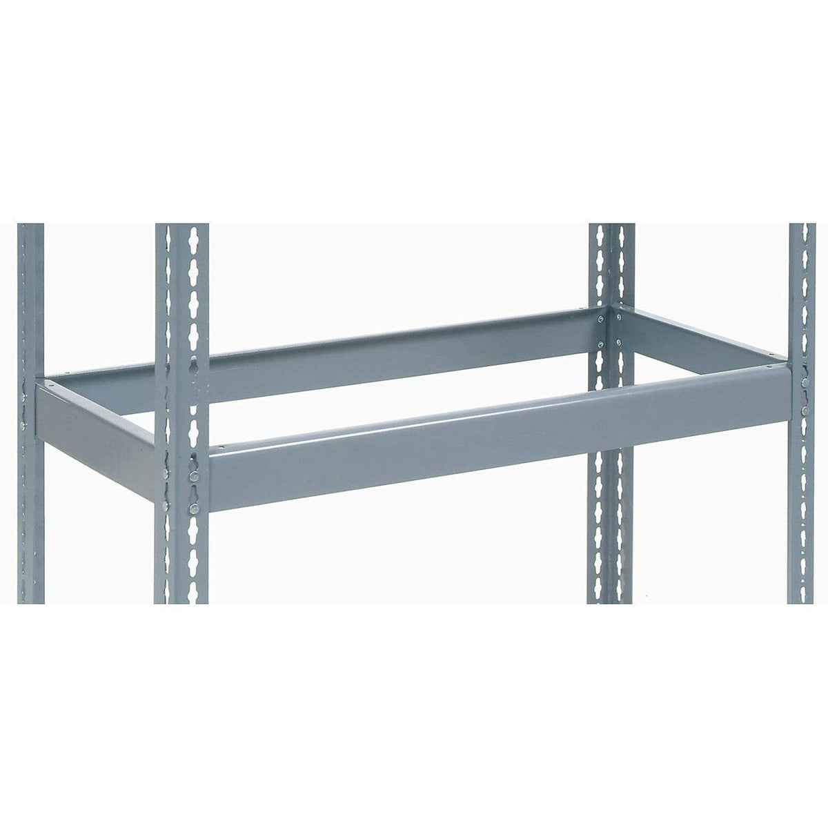 Additional Boltless Shelf Level by Global Industrial – 48 inches W x 18 inches D, Alloy Steel, Grey, Model 601906