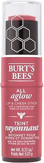 Burt's Bees Burts Bees 100% Natural All Aglow Lip & Cheek Stick, Peony Pool - 1 Tube