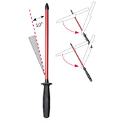 Sharpening Gun + Bar Guard by Westmark – Ceramic, Red, Model 197222E6