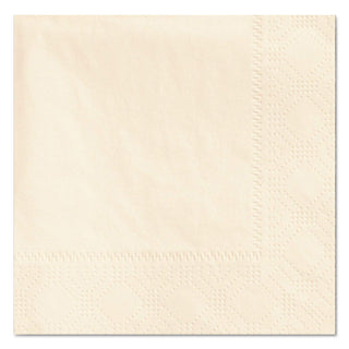Ecru Beverage Napkin by Hoffmaster – 9.5 x 9.5 inches, Paper, Ecru, Pack of 1000, Model HFM180317