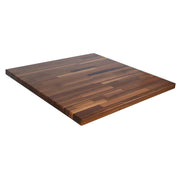 Blended Walnut Butcher Block Countertop - 1-1/2" Thick by John Boos – 84"L x 42"W, Walnut Wood, Natural Oil, Model WALKCT-BL8442-O