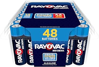 Rayovac High Energy AA Batteries (48 Pack), Alkaline Double AA Battery