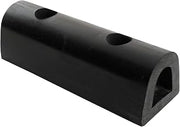 Global Industrial Extruded Rubber Fender Bumper, 12" L x 4.25" W x 4" H