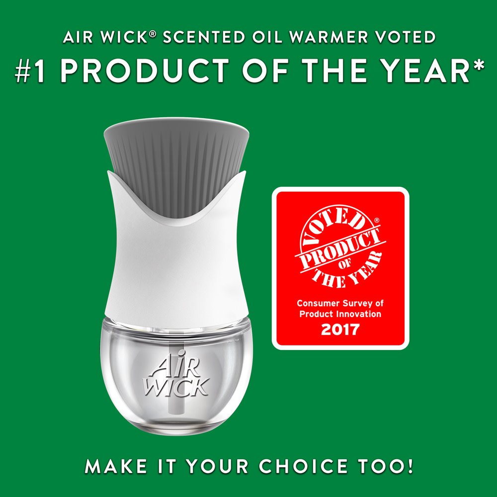 Plug in Scented Oil Refill by Air Wick – 0.67 Fl Oz (Pack of 2), Multicolor, Pack of 2, Model unknown