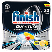 Finish 20 Count (Pack of 8) / Ultra-Degreaser / 1 Dishwasher Detergent