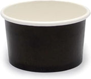 PacknWood 210POC60N Black Paper Cup - 2oz D:2.4in H:1.4in - 1000 pcs