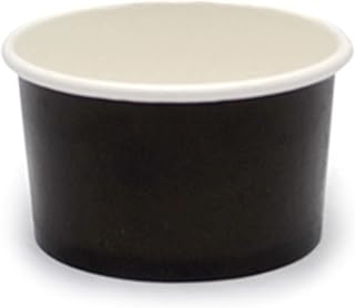 PacknWood 210POC60N Black Paper Cup - 2oz D:2.4in H:1.4in - 1000 pcs