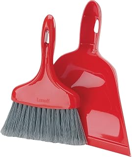 Libman 906 Dust Pan with Whisk Broom, 0.6