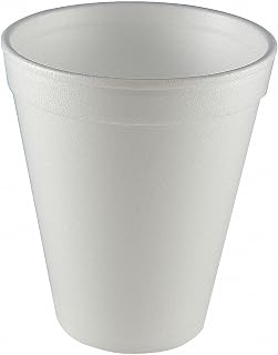Wincup C12A Foam Cups, 12 oz, White (25 Sleeves of 40 Cups)